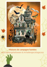 Orange et Jaune Vilain Mignon Halloween Affiche